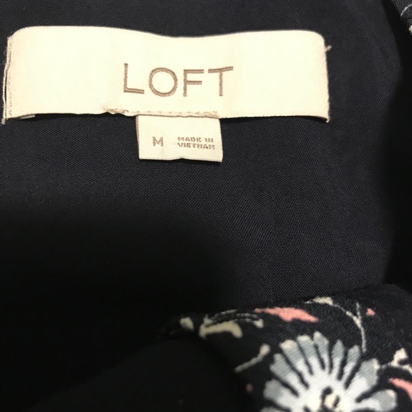 Loft Daisy Bar Back Flutter Romper - Picture 8 of 9